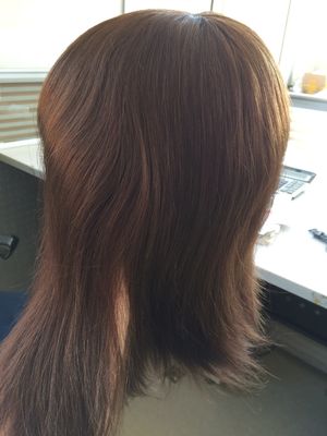 Buy Density 120% Custom Womens Wigs 14in Half Wig Human Hair Brown online manufacture