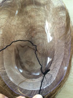 Buy Lace Custom Hair System 3/4 Full Cap Toupee Hair Piece Natural online manufacture