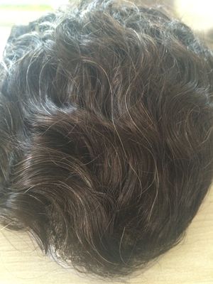 Buy Npu Base 10*7 Male Hair Wig Medium Density Toupee Hair Replacement online manufacture
