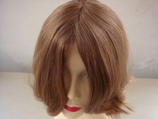 Buy Gray Human Hair Custom Hair System Bespoke Replacement Toupee For Senior Men online manufacture