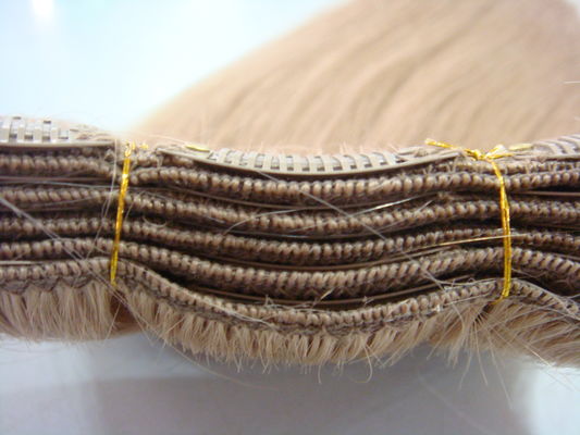 Buy Blonde Hair Extensions Bundle And Closure Straight 100 Grams online manufacture