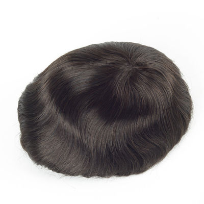 Buy Hair Transformation Human Hair System 6 Inches Black Men'S Stock Hair Pieces online manufacture