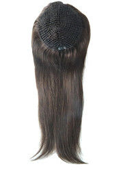 購入 Natural Black Custom Wigs with Machine Made Cap Construction Lace Front オンライン製造