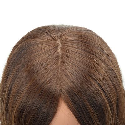 Good price Light Brown Jewish Hair Wig Women Remy Human Hair Wigs Custom online