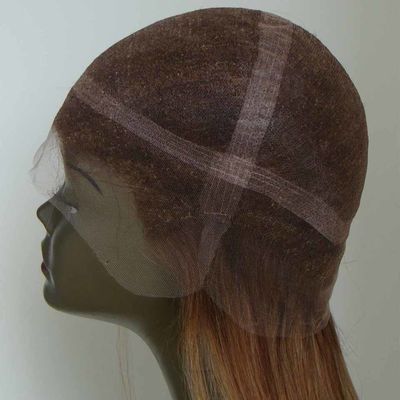 Good price Low Maintenance Brown Human Hair Wig Tangle Free Real Hair Wigs For Women online