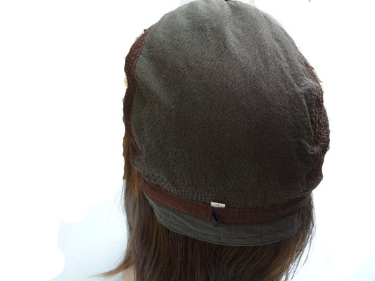 Un buon prezzo. Medio marrone parrucche per capelli dritti per capelli umani parrucche per capelli da 14 pollici per donne in linea