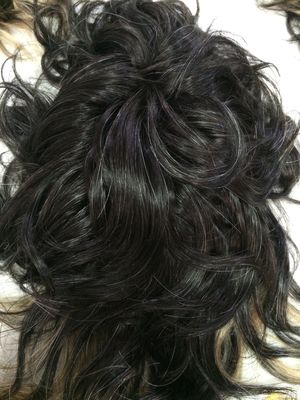 Good price Any Size Custom Hair Toupee for Regular Maintenance and Hand-Tied Construction online