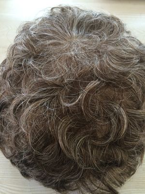 Good price Customizable Full Lace Men's Toupee Can Be Dyed for a Natural Look online