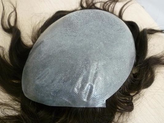 Good price Average Cap  Men Hair Wig Npu Base Black Hair System For Men online
