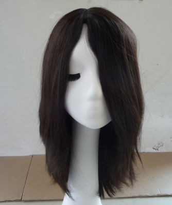 Good price Womens 100 Human Hair Wigs Ladies Wigs Bleached Knots Full Lace Cap online