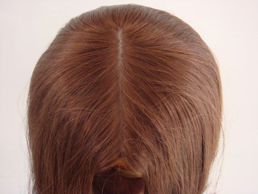 Good price Ladies Hair Pieces Light Density Heat Friendly Wigs Middle Part online