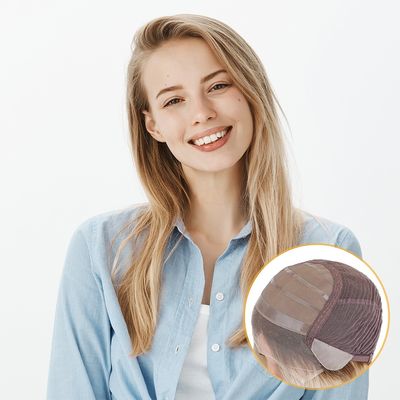 Un buen precio. Pelucas médicas de gorro de 10 a 16 pulgadas, pelucas médicas de silicona para alopecia en línea