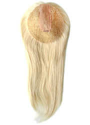 Good price Wig Toppers Human Hair Blonde Clip On Hair Pieces For Thin Hair online